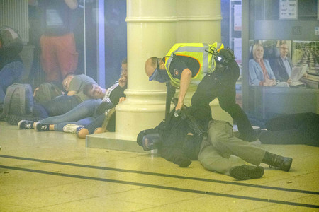Anti-Terror-Übung in Hannover