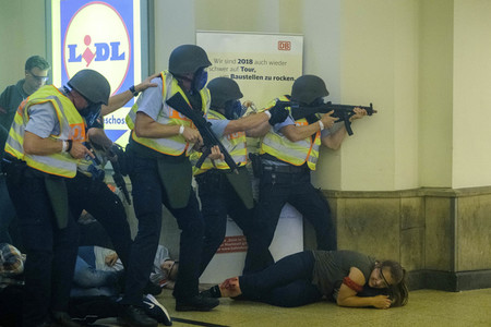 Anti-Terror-Übung in Hannover