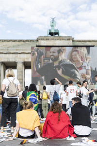 FIFA WM Public Viewing Deutschland gegen Südkorea in Berlin