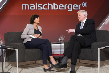 Talkshow 'Maischberger' in Berlin
