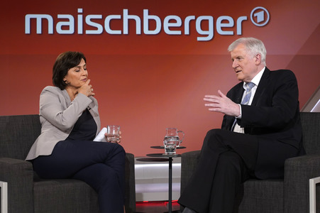 Talkshow 'Maischberger' in Berlin
