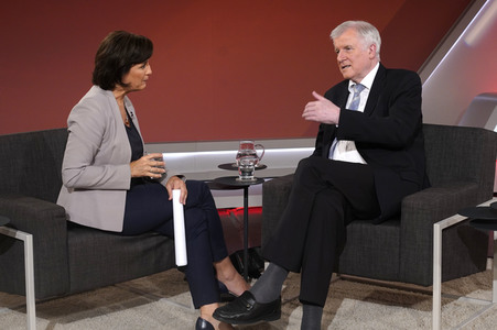 Talkshow 'Maischberger' in Berlin