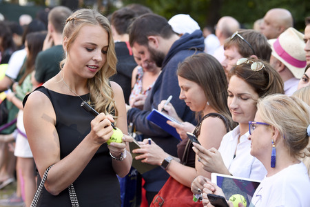 Empfang zum WTA Tennisturnier 'Tennis on the Thames' in London