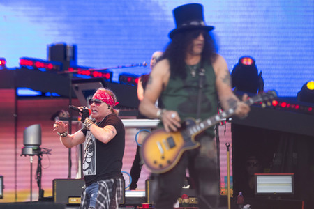 Konzert von Guns n' Roses in Madrid