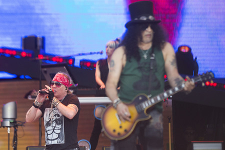 Konzert von Guns n' Roses in Madrid