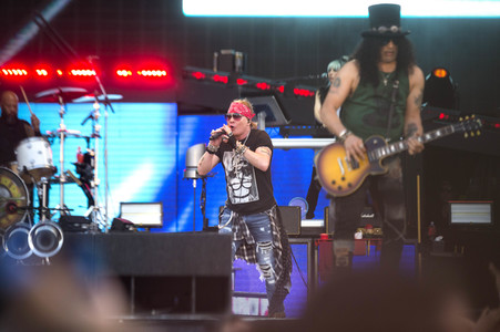 Konzert von Guns n' Roses in Madrid