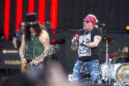 Konzert von Guns n' Roses in Madrid