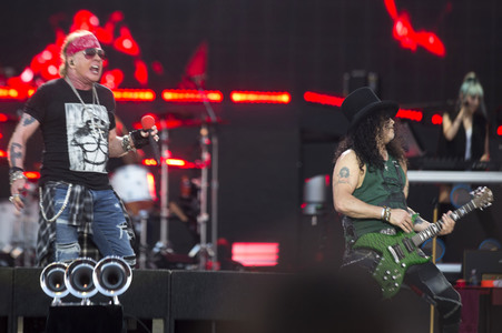 Konzert von Guns n' Roses in Madrid