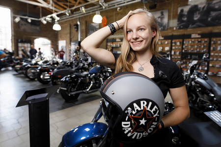 Symbolfoto Harley Davidson