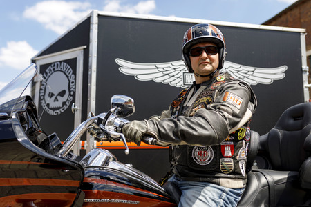 Symbolfoto Harley Davidson