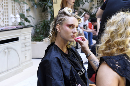 Anja Gockel Fashion Show auf der Berlin Fashion Week Spring/Summer 2019