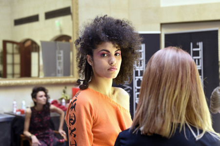 Anja Gockel Fashion Show auf der Berlin Fashion Week Spring/Summer 2019