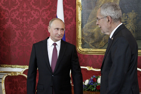 Staatsbesuch von Wladimir Putin in Wien