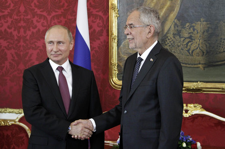 Staatsbesuch von Wladimir Putin in Wien