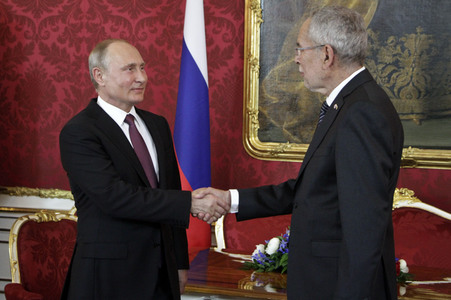 Staatsbesuch von Wladimir Putin in Wien