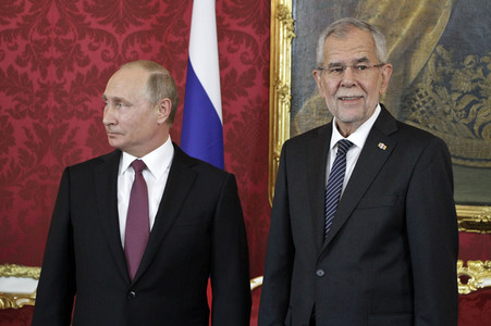 Staatsbesuch von Wladimir Putin in Wien