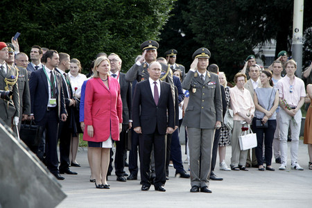 Staatsbesuch von Wladimir Putin in Wien