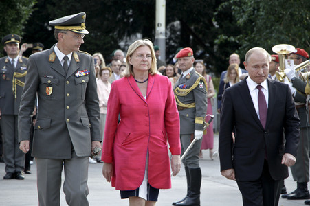 Staatsbesuch von Wladimir Putin in Wien