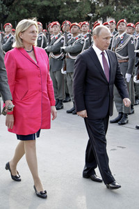 Staatsbesuch von Wladimir Putin in Wien
