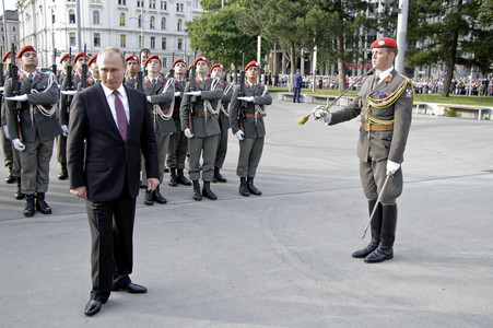 Staatsbesuch von Wladimir Putin in Wien