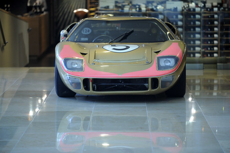 Sotheby’s Präsentation vom Ford GT40 in New York