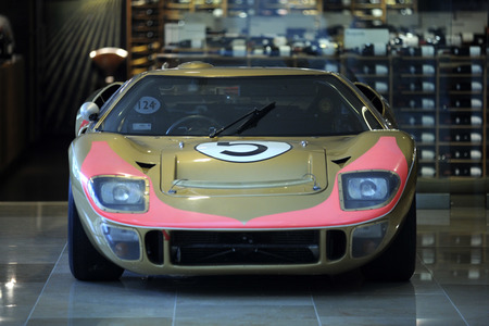 Sotheby’s Präsentation vom Ford GT40 in New York