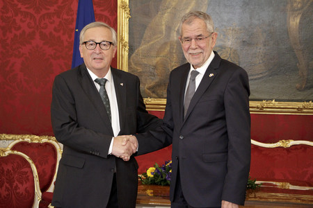 Besuch von Jean-Claude Juncker in Wien