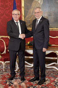 Besuch von Jean-Claude Juncker in Wien