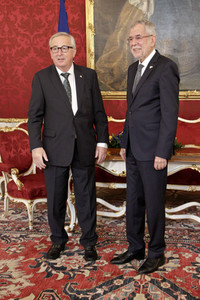Besuch von Jean-Claude Juncker in Wien