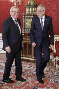 Besuch von Jean-Claude Juncker in Wien
