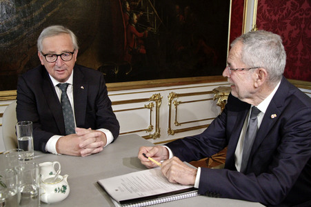 Besuch von Jean-Claude Juncker in Wien