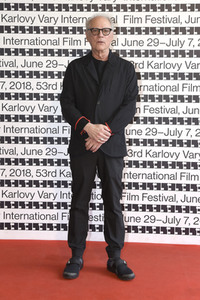 Photocall und Pressekonferenz mit Barry Levinson, Karlovy Vary International Film Festival 2018