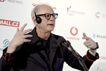 Photocall und Pressekonferenz mit Barry Levinson, Karlovy Vary International Film Festival 2018