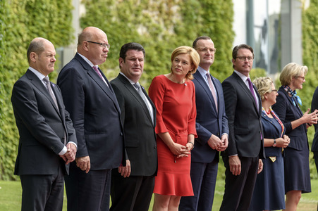 Angela Merkel empfängt Li Keqiang in Berlin