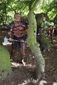 GEEK ART: Märchenwald / Enchanted Forest Bodypainting