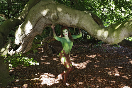 GEEK ART: Märchenwald / Enchanted Forest Bodypainting