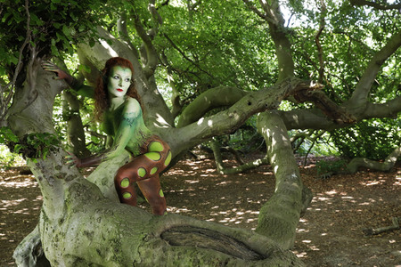 GEEK ART: Märchenwald / Enchanted Forest Bodypainting