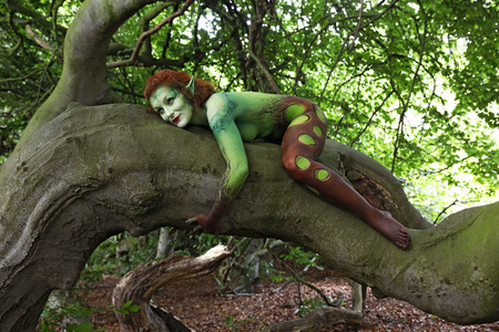 GEEK ART: Märchenwald / Enchanted Forest Bodypainting