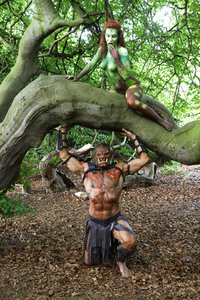 GEEK ART: Märchenwald / Enchanted Forest Bodypainting