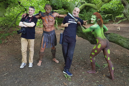 GEEK ART: Märchenwald / Enchanted Forest Bodypainting