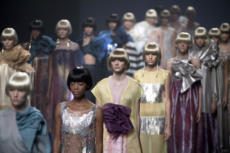Duyos Fashion Show auf der Mercedes-Benz Fashion Week Madrid Spring/Summer 2019