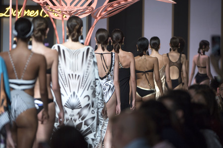Dolores Cortés Fashion Show auf der Mercedes-Benz Fashion Week Madrid Spring/Summer 2019