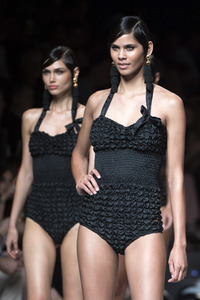 Dolores Cortés Fashion Show auf der Mercedes-Benz Fashion Week Madrid Spring/Summer 2019