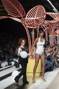Dolores Cortés Fashion Show auf der Mercedes-Benz Fashion Week Madrid Spring/Summer 2019