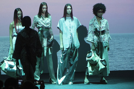 Marcos Luengo Fashion Show auf der Mercedes-Benz Fashion Week Madrid Spring/Summer 2019