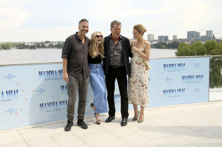 Photocall 'Mamma Mia! Here We Go Again' in Hamburg