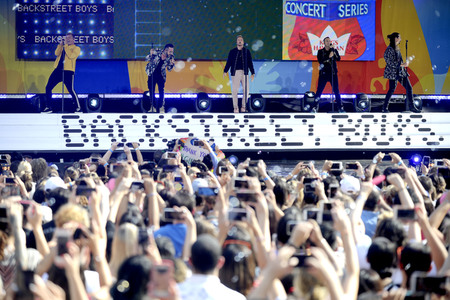Konzert der Backstreet Boys in New York