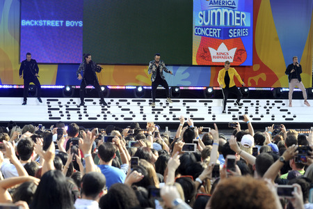 Konzert der Backstreet Boys in New York