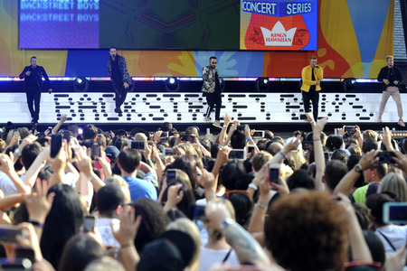 Konzert der Backstreet Boys in New York