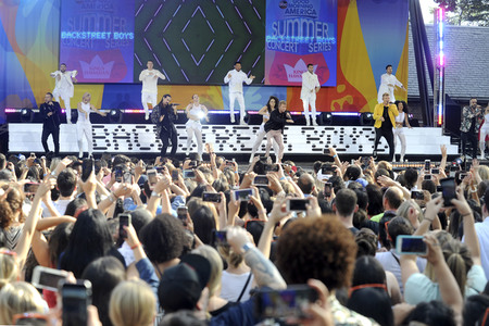 Konzert der Backstreet Boys in New York